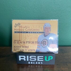 1995-96 Leaf Studio Rookies #17 Mariusz Czerkawski